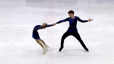 Полина Сажина — Алексей Белкин. Произвольная программа. Юниоры. Москва. Гран-при России по фигурному катанию 2025/26