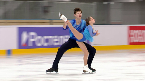 Полина Шешелева — Егор Карнаухов. Произвольная программа. Юниоры. Москва. Гран-при России по фигурному катанию 2025/26