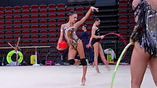 Грандиозный турнир по художественной гимнастике «Небесная грация» проходит в Пекине