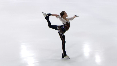 Виктория Стрельцова. Произвольная программа. Москва. Гран-при России по фигурному катанию 2025/26
