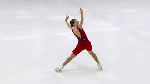 Елизавета Лабутина. Произвольная программа. Москва. Гран-при России по фигурному катанию 2025/26