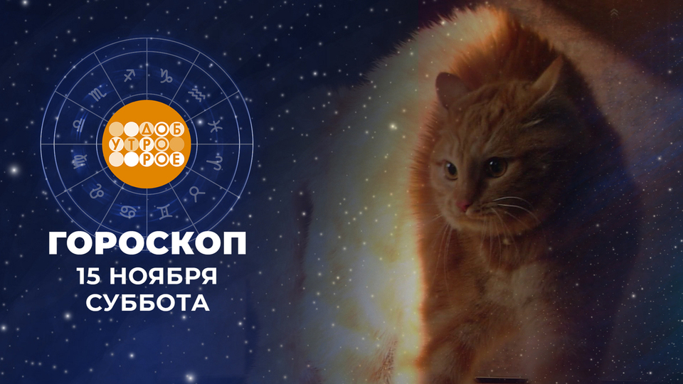 Гороскоп на 15 и 16 ноября. Доброе утро. Суббота. Фрагмент выпуска от 15.11.2025