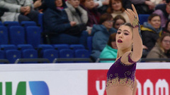 Мария Пулина. Короткая программа. Москва. Гран-при России по фигурному катанию 2025/26