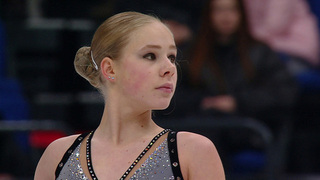 Вероника Яметова. Короткая программа. Москва. Гран-при России по фигурному катанию 2025/26