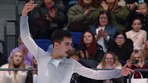 Роман Савосин. Короткая программа. Москва. Гран-при России по фигурному катанию 2025/26