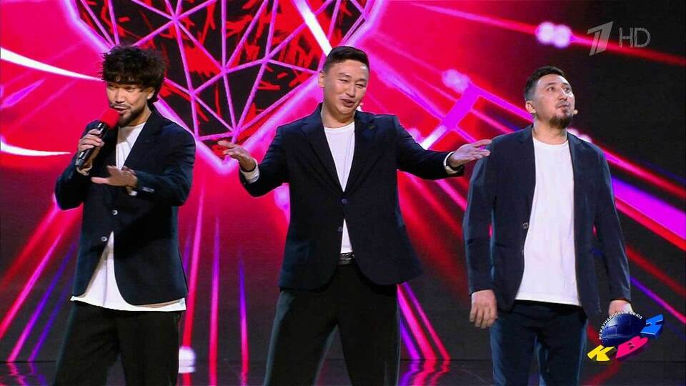 «Не кипишуй», область Абай, Казахстан. Приветствие. Третий полуфинал. Высшая лига. КВН. Фрагмент выпуска от 15.11.2025