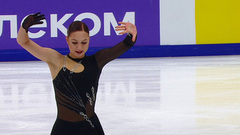 Ксения Гущина. Произвольная программа. Москва. Гран-при России по фигурному катанию 2025/26