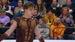 Михаил Полянский. Произвольная программа. Москва. Гран-при России по фигурному катанию 2025/26