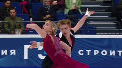 Елизавета Кириллова — Илья Карпов. Произвольный танец. Москва. Гран-при России по фигурному катанию 2025/26