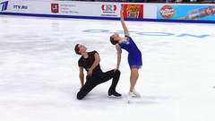 Василиса Григорьева — Евгений Артющенко. Произвольный танец. Москва. Гран-при России по фигурному катанию 2025/26