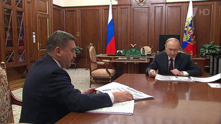 Владимир Путин принял в Кремле председателя Федерации независимых профсоюзов России