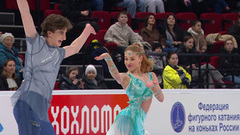 Милана Жабина — Вениамин Башуров. Ритм-танец. Юниоры. Омск. Гран-при России по фигурному катанию 2025/26