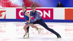 Арина Парсегова — Матвей Богданов. Короткая программа. Юниоры. Омск. Гран-при России по фигурному катанию 2025/26