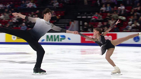 Таисия Гусева — Даниил Овчинников. Произвольная программа. Юниоры. Омск. Гран-при России по фигурному катанию 2025/26