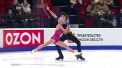 Ольга Федорова — Павел Драко. Ритм-танец. Омск. Гран-при России по фигурному катанию 2025/26