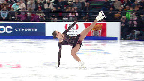 Софья Акатьева. Короткая программа. Омск. Гран-при России по фигурному катанию 2025/26