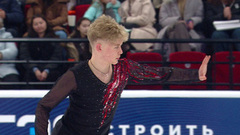 Никита Сарновский. Короткая программа. Омск. Гран-при России по фигурному катанию 2025/26