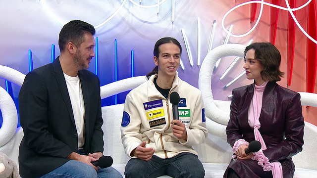 «Может, это был сарказм». Петр Гуменник после короткого проката. Омск. Гран-при России по фигурному катанию 2025/26