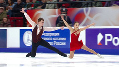 Дарья Андреева — Александр Акимов. Короткая программа. Омск. Гран-при России по фигурному катанию 2025/26