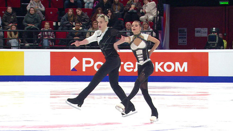 Екатерина Чикмарева — Матвей Янченков. Короткая программа. Омск. Гран-при России по фигурному катанию 2025/26