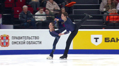 Таисия Щербинина — Артем Петров. Короткая программа. Омск. Гран-при России по фигурному катанию 2025/26