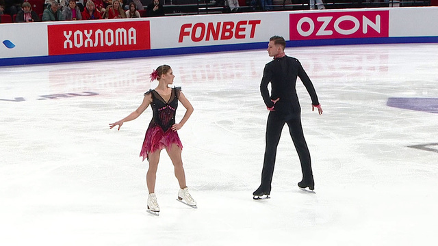 Анастасия Мишина — Александр Галлямов. Короткая программа. Омск. Гран-при России по фигурному катанию 2025/26