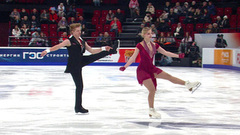 Елизавета Кириллова — Илья Карпов. Произвольный танец. Омск. Гран-при России по фигурному катанию 2025/26