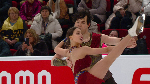 Милана Кузьмина — Дмитрий Студеникин. Произвольный танец. Омск. Гран-при России по фигурному катанию 2025/26