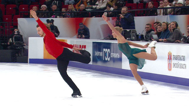 Екатерина Миронова — Евгений Устенко. Произвольный танец. Омск. Гран-при России по фигурному катанию 2025/26