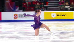 Ева Зубкова. Произвольная программа. Омск. Гран-при России по фигурному катанию 2025/26