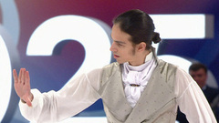 Петр Гуменник победил с пятью чистыми квадами. Произвольная программа. Омск. Гран-при России по фигурному катанию 2025/26