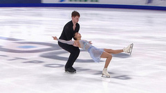 Дарья Андреева — Александр Акимов. Произвольная программа. Омск. Гран-при России по фигурному катанию 2025/26