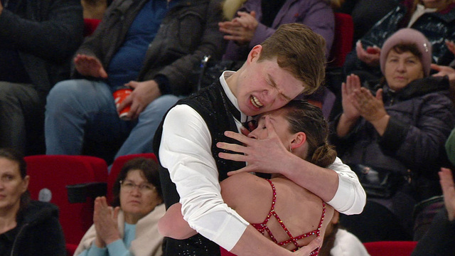 Таисия Щербинина — Артем Петров. Произвольная программа. Омск. Гран-при России по фигурному катанию 2025/26