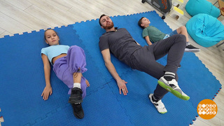 Зарядка для здоровой спины. Доброе утро. Фрагмент 