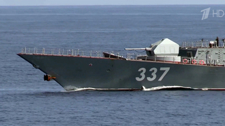 Моряки Тихоокеанского флота провели учения в Индийском океане