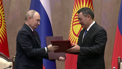 В Бишкеке проходит основной день государственного визита Владимира Путина в Киргизию