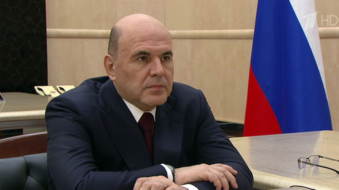 Михаил Мишустин провел встречу с главой Федерального казначейства Романом Артюхиным