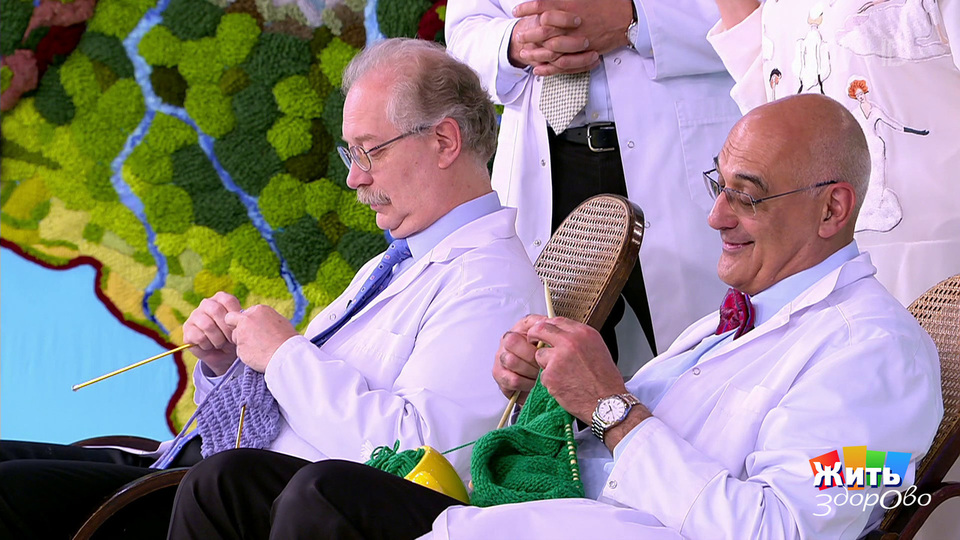 Вязание — терапия для мозга. Жить здорово! Фрагмент выпуска от 27.11.2025