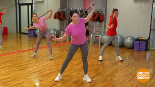 Швабру в руки — и на зарядку! Доброе утро. Фрагмент