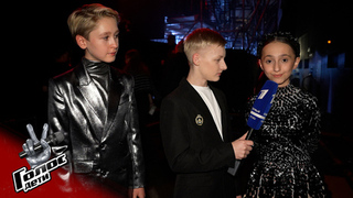 «У нас в команде дружеский вайб». Матвей Диденко и Анита Петросян. Интервью с финалистами. Голос.Дети. Новый сезон