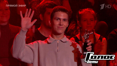 Награждение лучшего зрителя сезона. Голос.Дети. Фрагмент выпуска от 28.11.2025