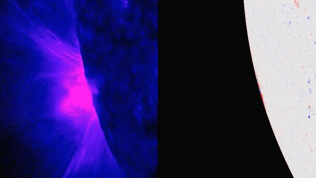 На Солнце произошли три мощные вспышки класса М