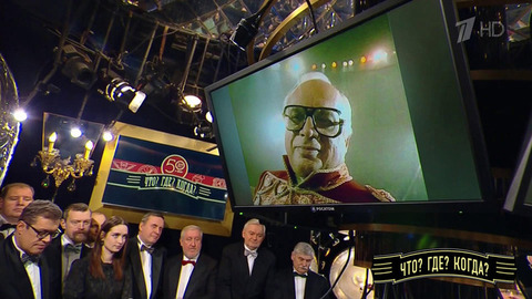 Владимир Ворошилов против сборной знатоков. Последний вопрос легендарного основателя  программы. Что? Где? Когда? Фрагмент