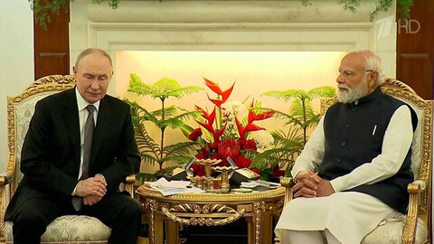 В Нью-Дели состоялись переговоры Владимира Путина с премьер-министром Индии Нарендрой Моди