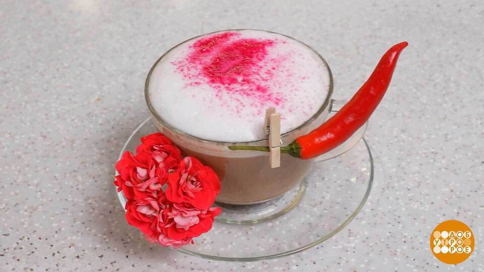 Капучино по-зимнему: добавим перчика! Доброе утро. Суббота. Фрагмент выпуска от 06.12.2025