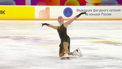 Алиса Двоеглазова. Показательный номер. Т-Банк Кубок Первого канала по фигурному катанию 2025. Юниоры