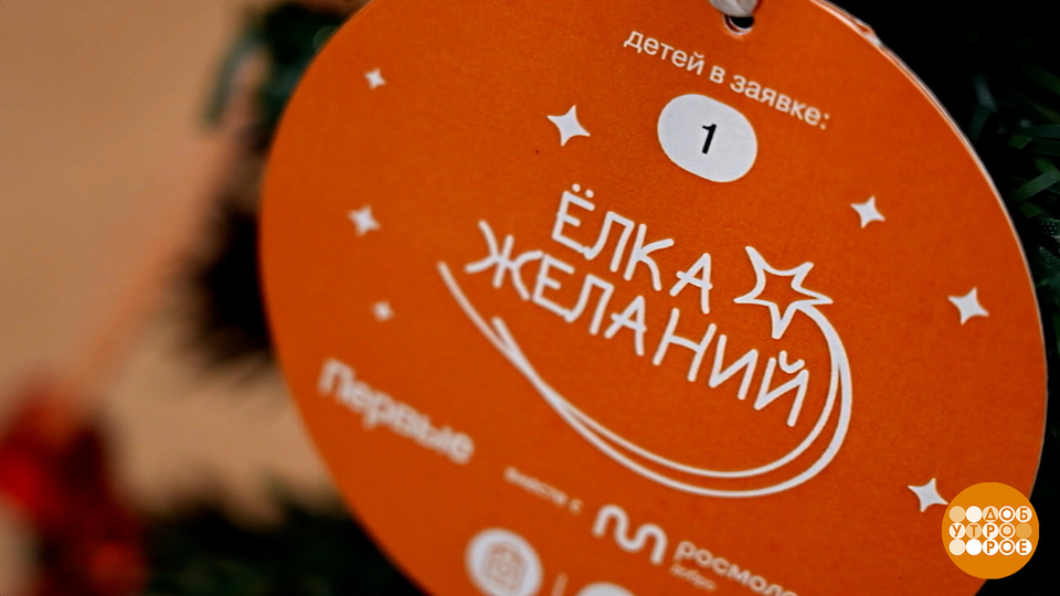 «Елка желаний»: каждый может стать новогодним волшебником! Доброе утро. Фрагмент выпуска от 09.12.2025