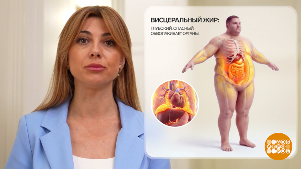Долой лишний вес! Советы для мужчин. Доброе утро. Фрагмент выпуска от 11.12.2025