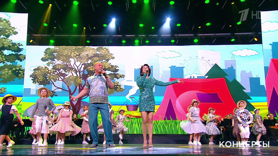 Виктор Рыбин / Наталья Сенчукова / Ансамбль танца «Эльданс» — «В Подмосковье водятся лещи». Концерт к 100-летию со дня рождения В. Шаинского. Фрагмент выпуска от 13.12.2025