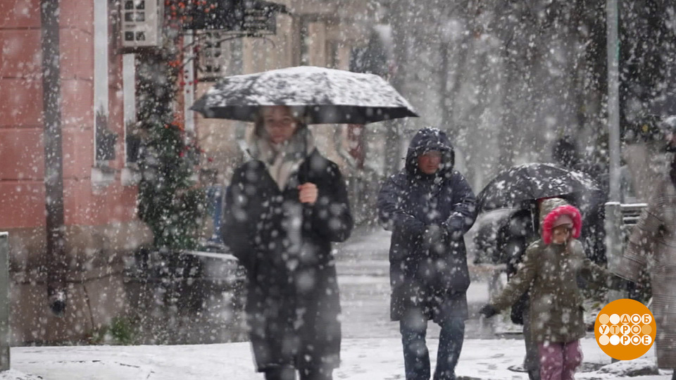 Метет, метет по всей земле… Доброе утро. Фрагмент выпуска от 15.12.2025